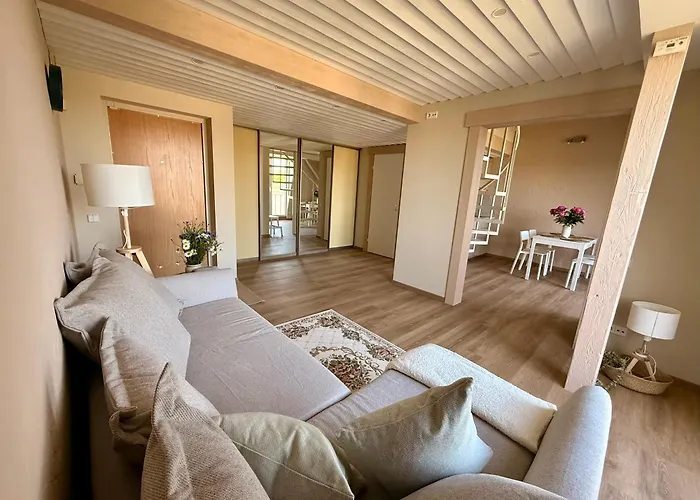 Juros Butas - Du Miegamieji Ir Svetaine Su Sofa Lova Апартаменти Паланга