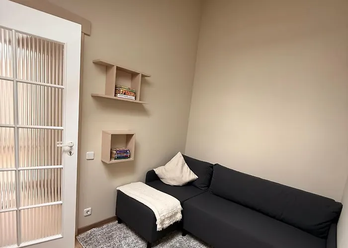 Апартаменти Juros Butas - Du Miegamieji Ir Svetaine Su Sofa Lova Паланга